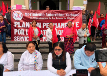 A 15 días de instalar plantón, antorchistas mantienen protesta por negativa de solución de autoridades de Córdoba