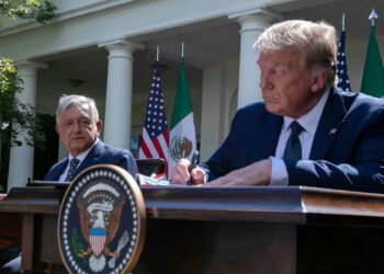 Trump a AMLO: “no le daría ni 10 centavos” para migración