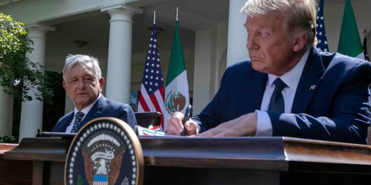 Trump a AMLO: “no le daría ni 10 centavos” para migración